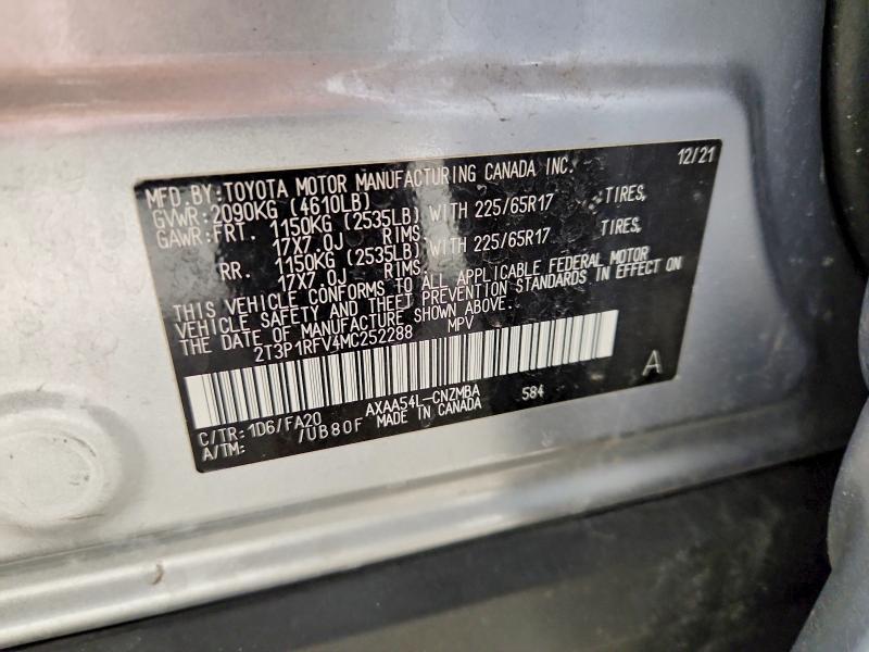 2021 Toyota Rav4 xle