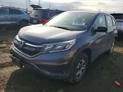 2015 Honda Cr-v lx en venta en Elgin, IL