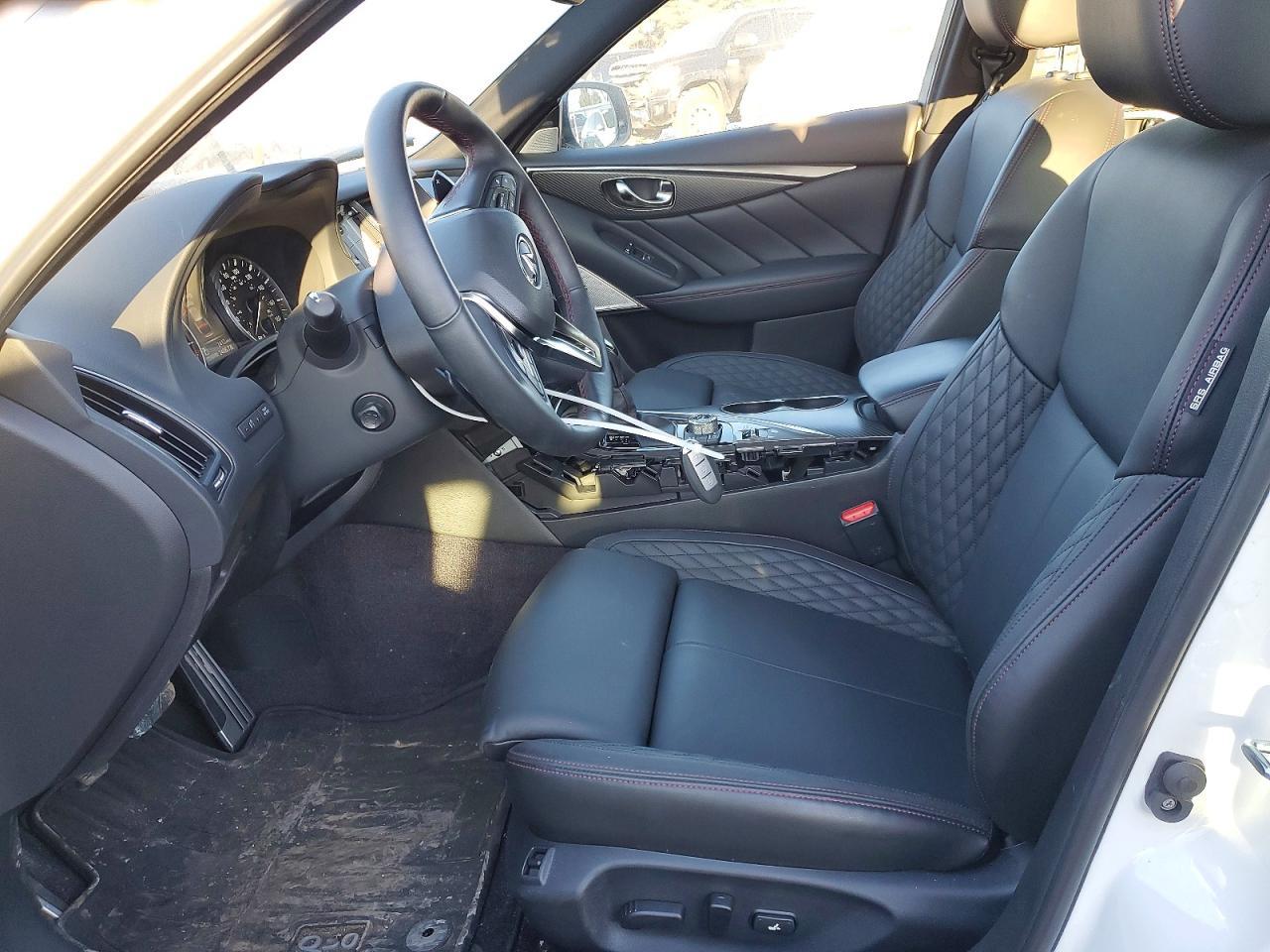2024 Infiniti Q50 red Sport 400