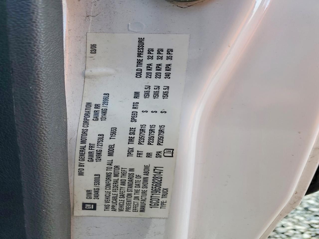 2006 Chevrolet Colorado