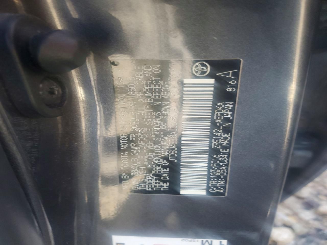 2010 Toyota Corolla Base