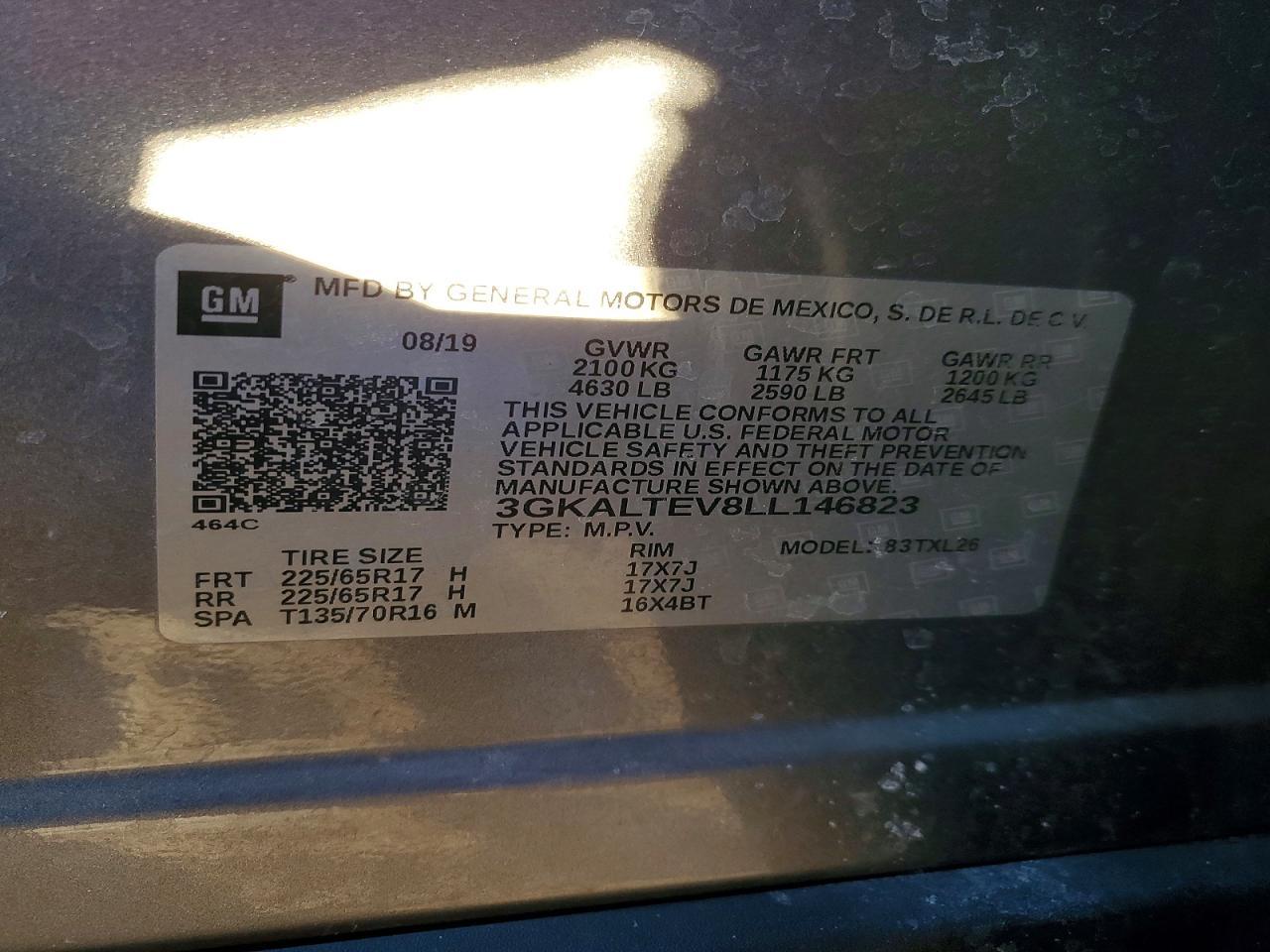2020 GMC Terrain sle