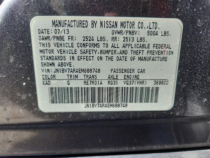 2014 Infinity Q50 Base