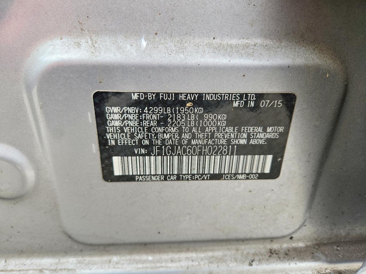 2015 Subaru Impreza Premium