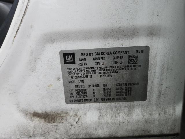 2018 Chevrolet Trax 1LT
