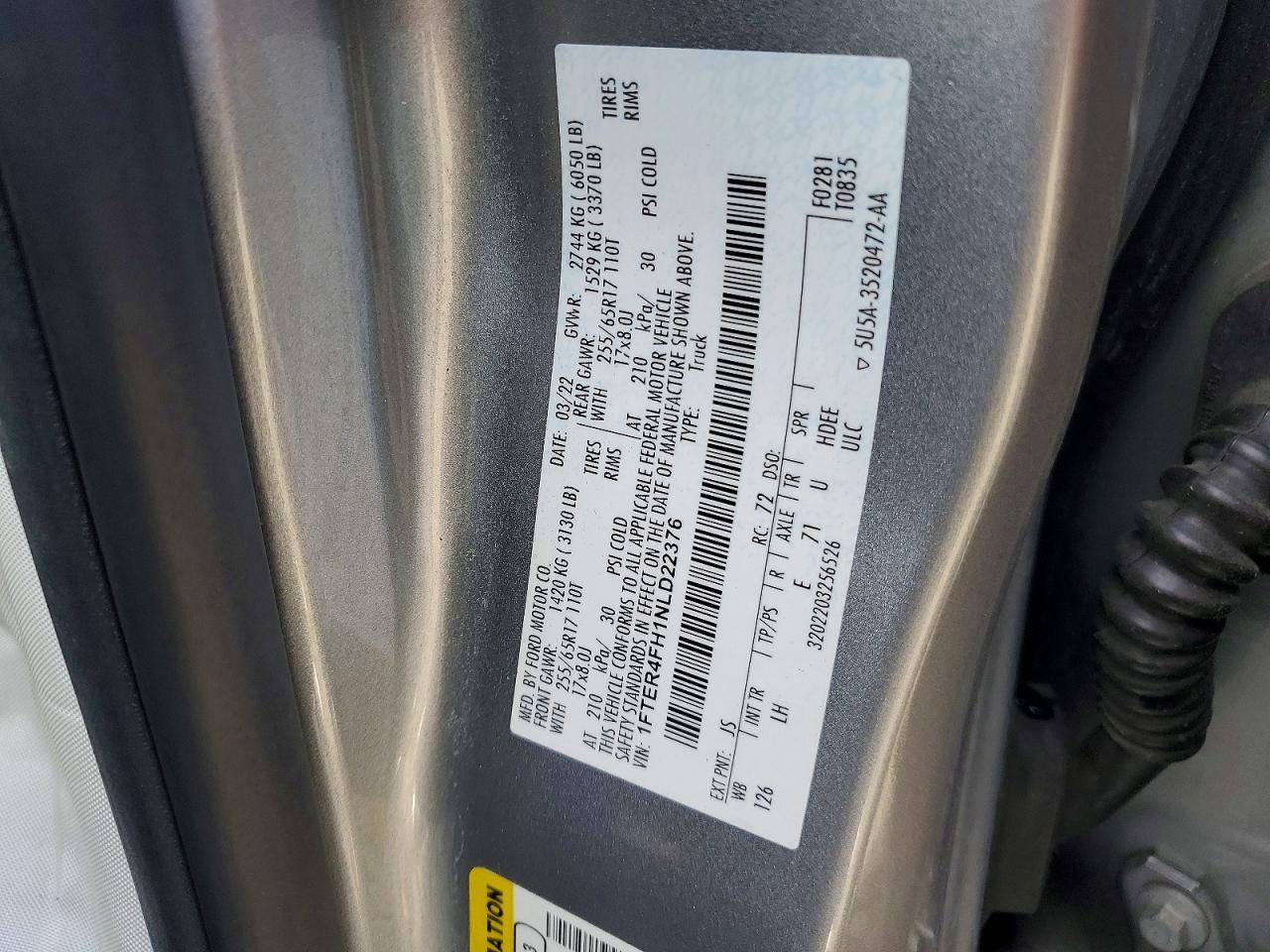 2022 Ford Ranger XL