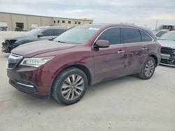 Acura mdx Vehiculos salvage en venta: 2016 Acura Mdx Technology