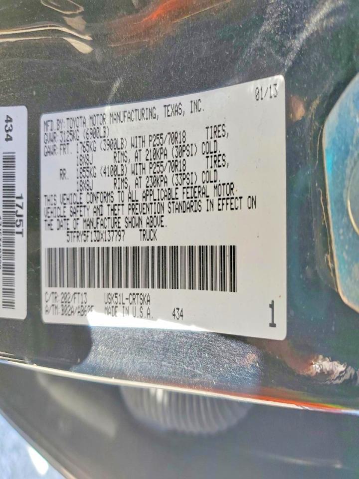 2013 Toyota Tundra Grade