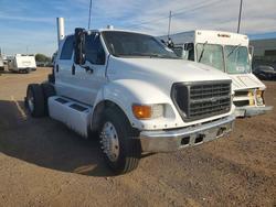 Salvage trucks for sale at Phoenix, AZ auction: 2001 Ford F650 Super Duty Truck Cab AND Chassis