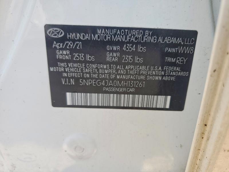 2021 Hyundai Sonata se