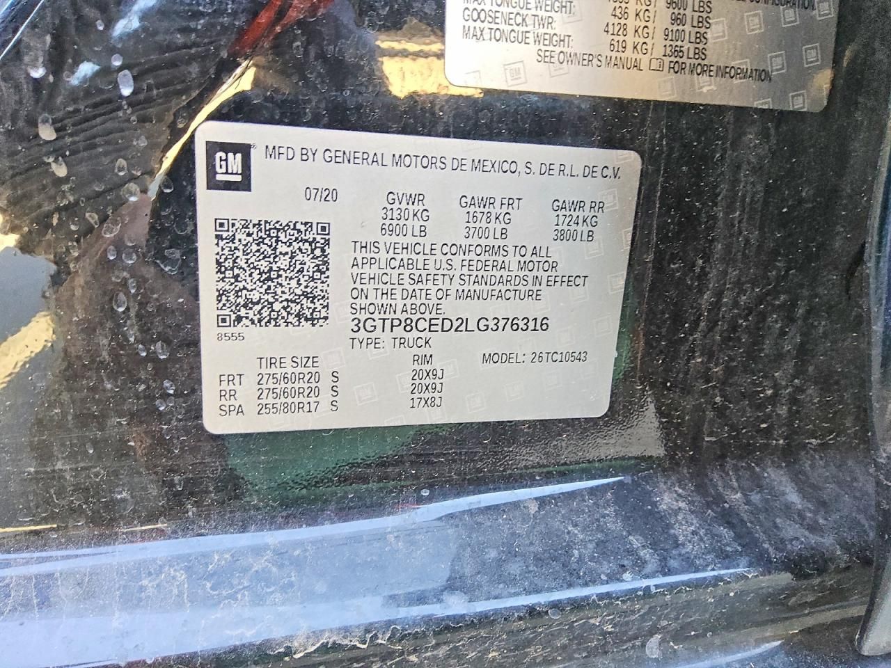 2020 GMC Sierra C1500 Elevation