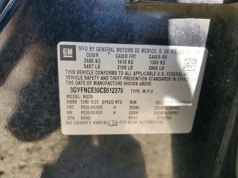 2012 Cadillac Srx Premium Collection
