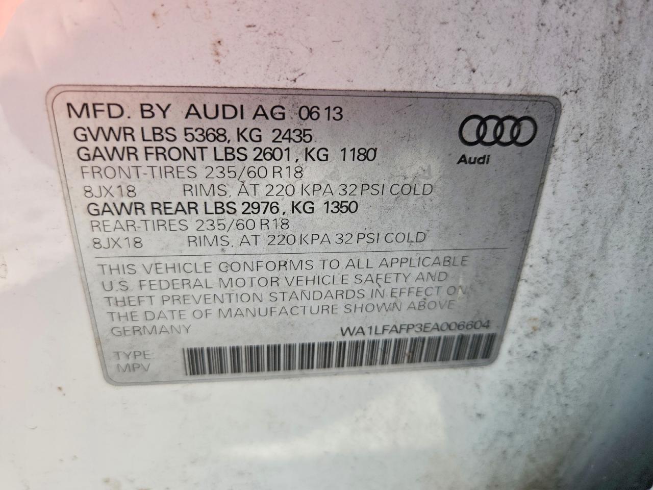 2014 Audi Q5 Premium Plus