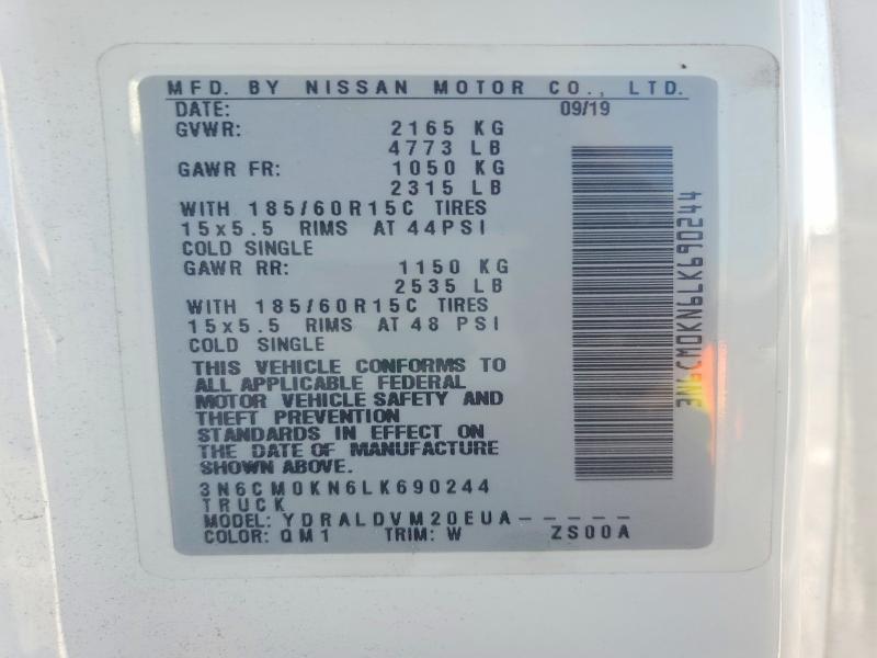 2020 Niss NV200 2.5S