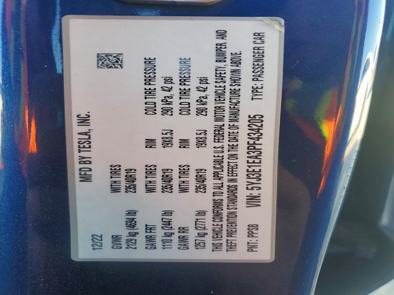 2023 Tesla Model 3