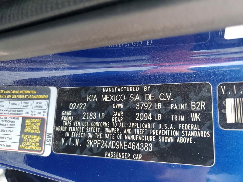 2022 KIA Forte