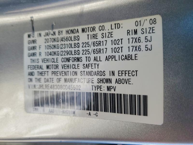 2008 Honda Cr-v lx