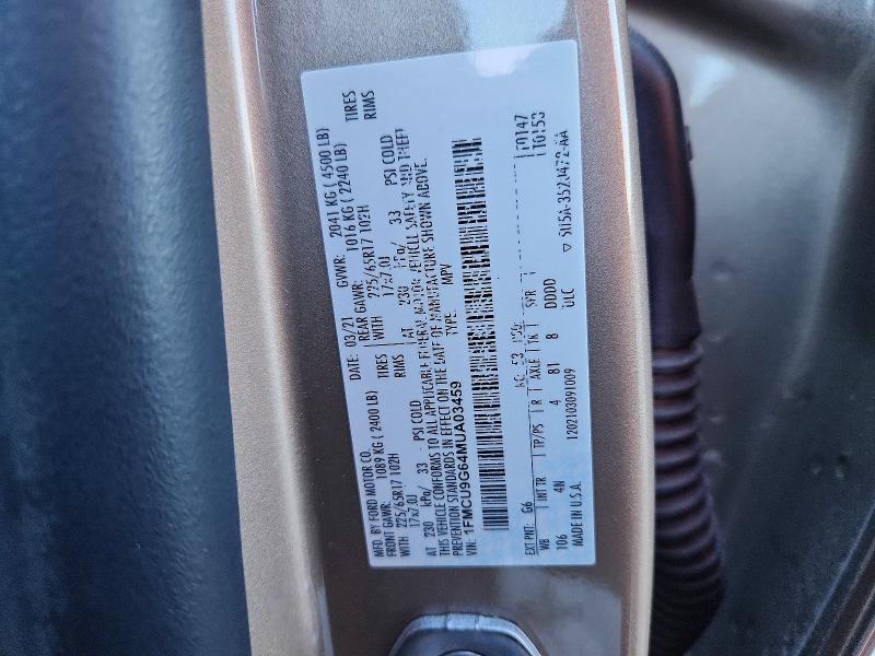 2021 Ford Escape se