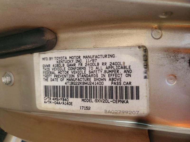 1998 Toyota Camry le