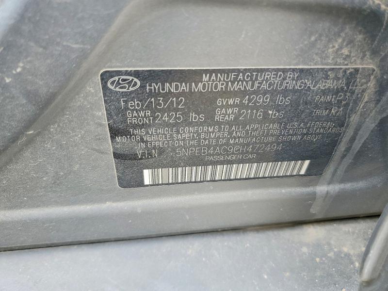 2012 Hyundai Sonata gls