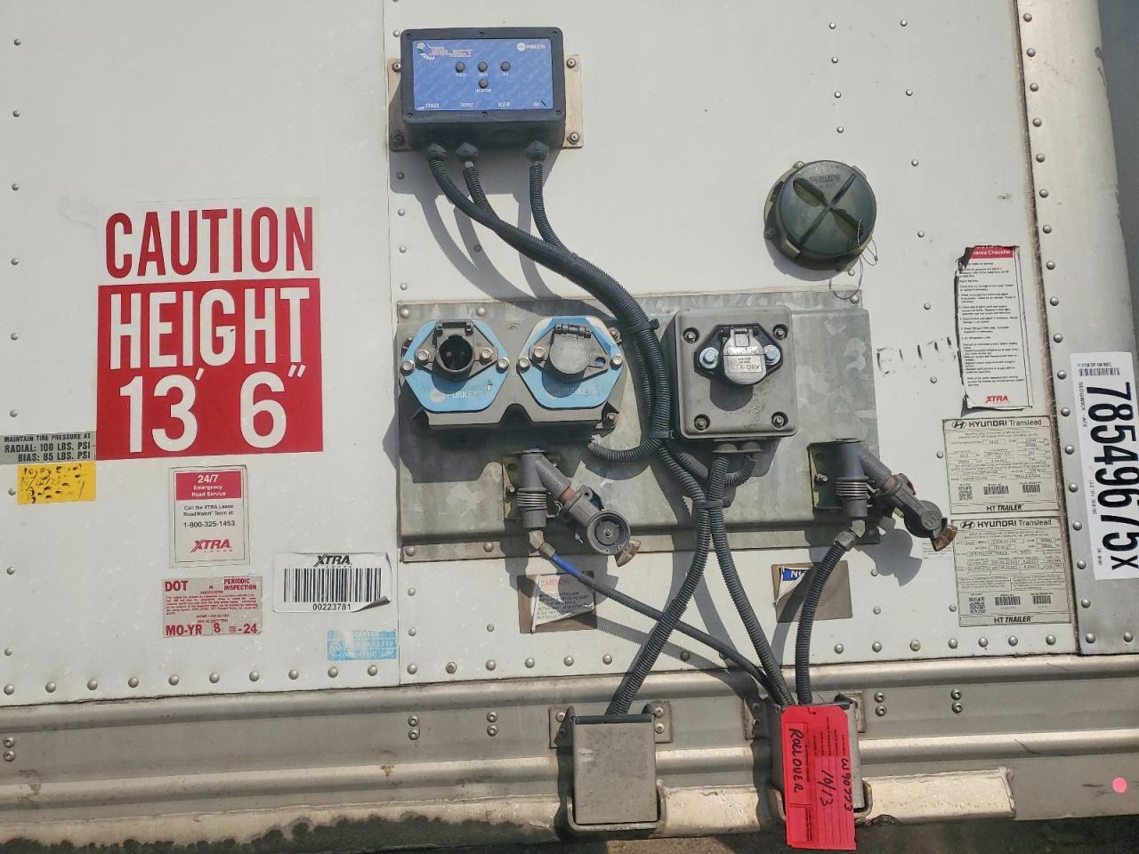 2021 Hyundai Trailers 2021 Hyundai Translead VC2530152-JRS DRY Van Trail