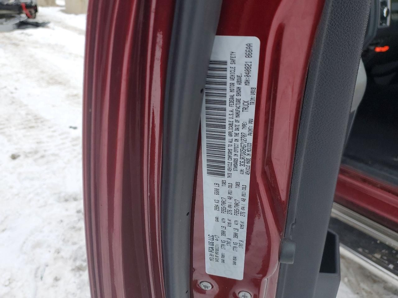 2017 Dodge Ram 1500 st