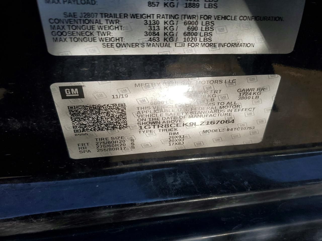 2020 GMC Sierra C1500 Elevation