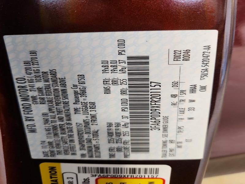 2015 Ford Fusion Titanium