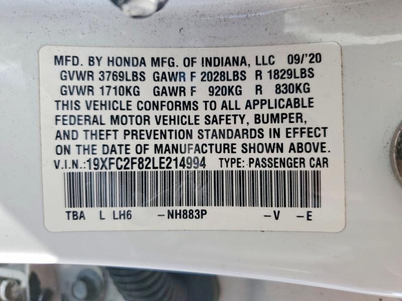 2020 Honda Civic Sport