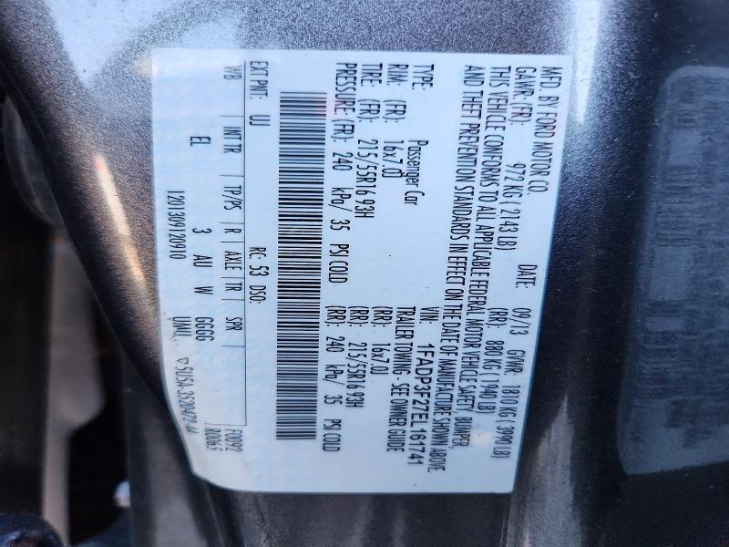 2014 Ford Focus se