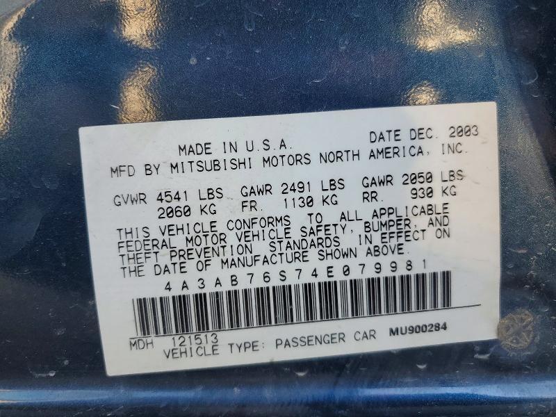 2004 Mitsubishi Galant