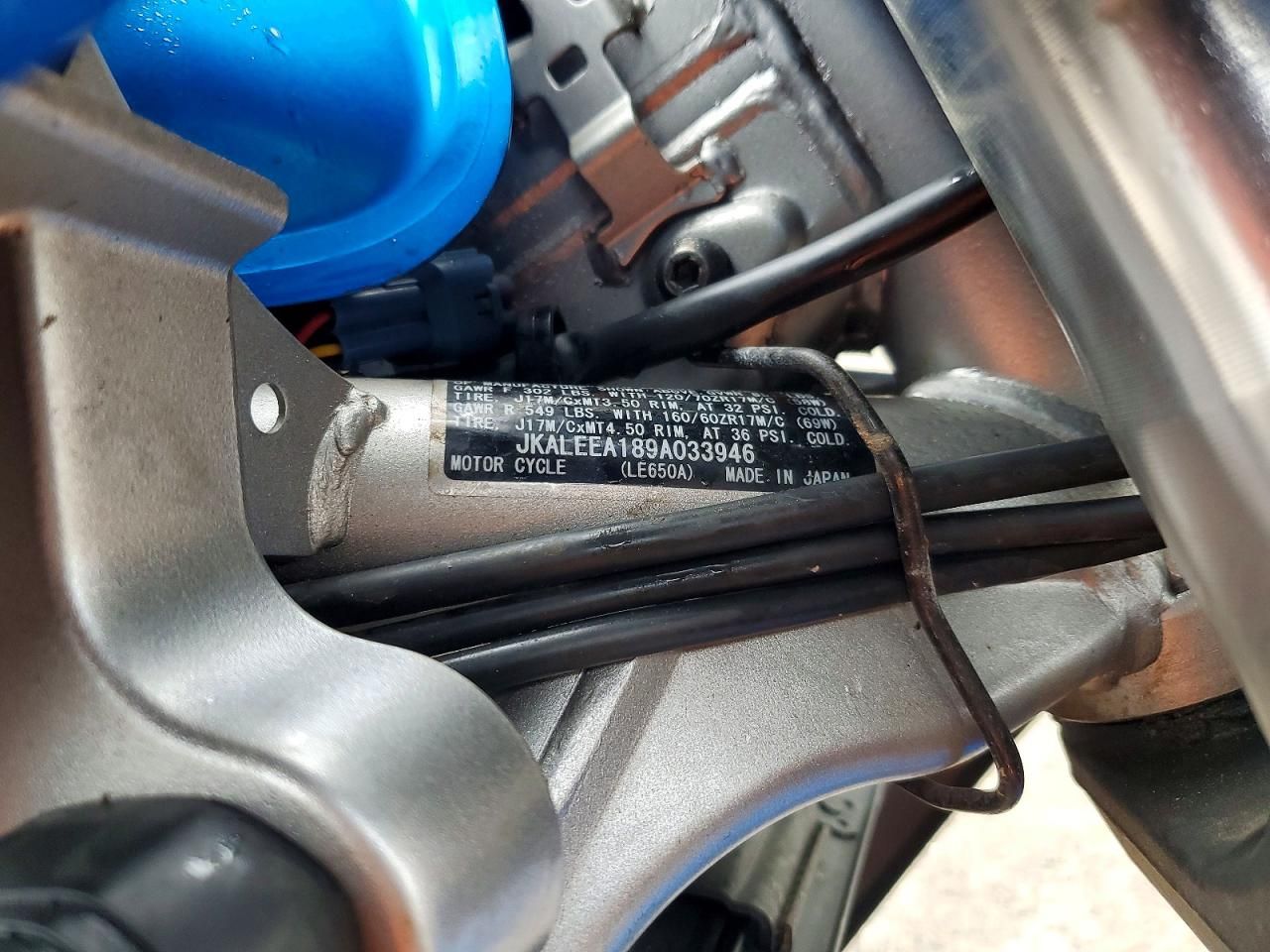 2009 Kawasaki LE650 A