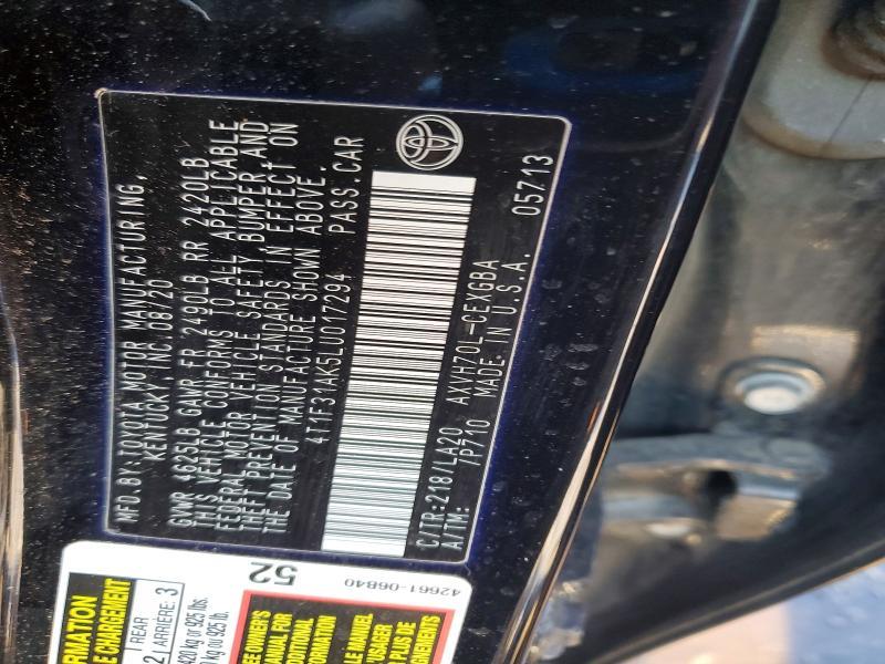 2020 Toyota Camry xle