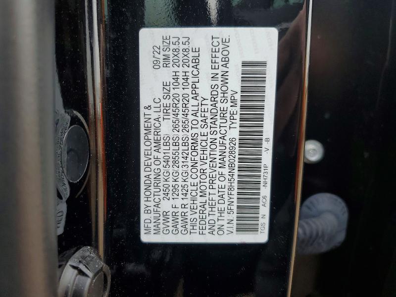 2022 Honda Passport exl