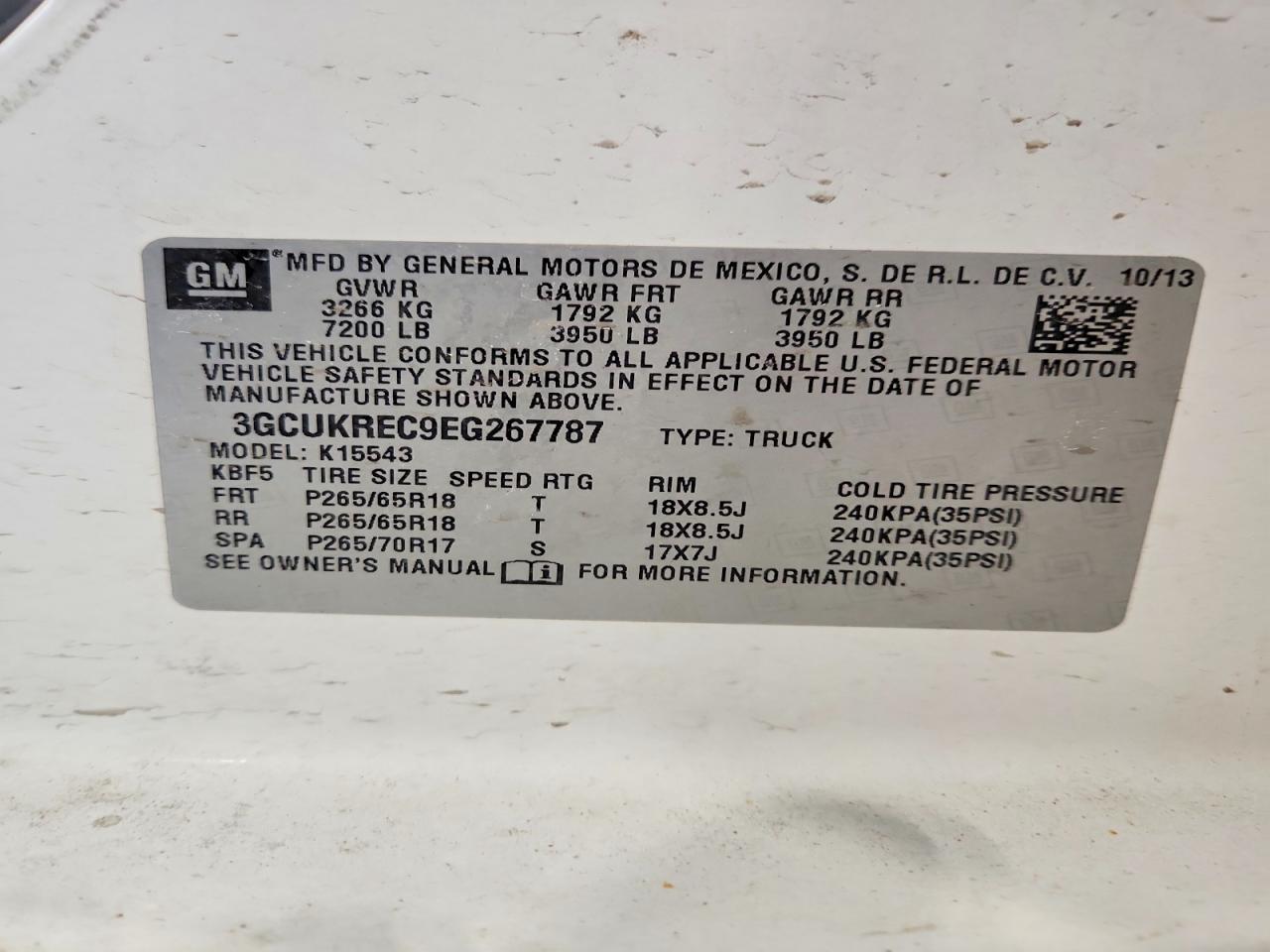 2014 Chevrolet Silverado K1500 LT