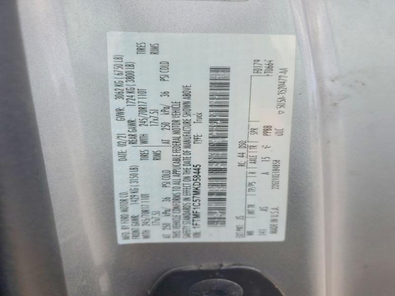 2021 Ford F150