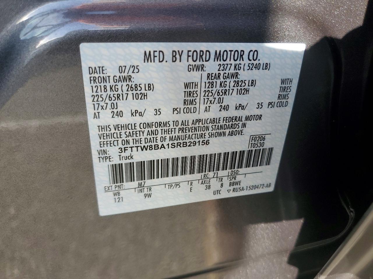 2025 Ford Maverick XL