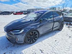 Salvage cars for sale from Copart Wayland, MI: 2016 Tesla Model x