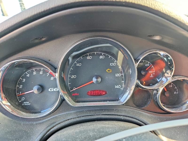 2009 Pontiac G6