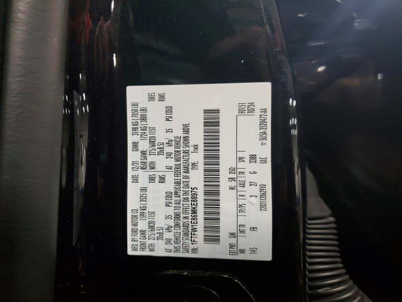 2021 Ford F150 Supercrew