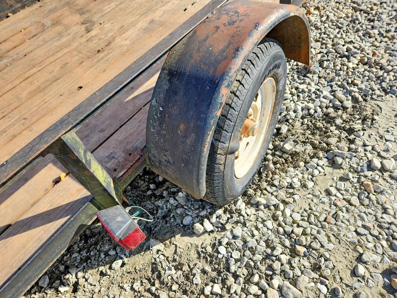 2001 Hardeebilt Trailers, Llc 6.5x10 Single Axle