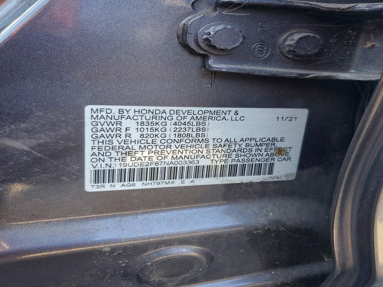 2022 Acura Ilx Premium A-spec