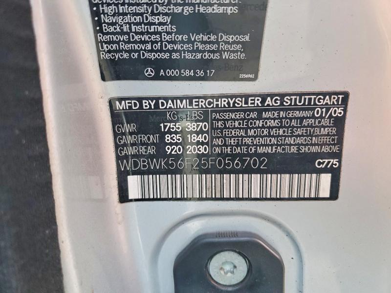 2005 Mercedes-Benz Slk 350