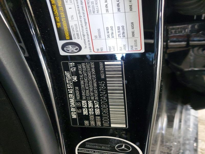 2016 Mercedes-Benz S 550e