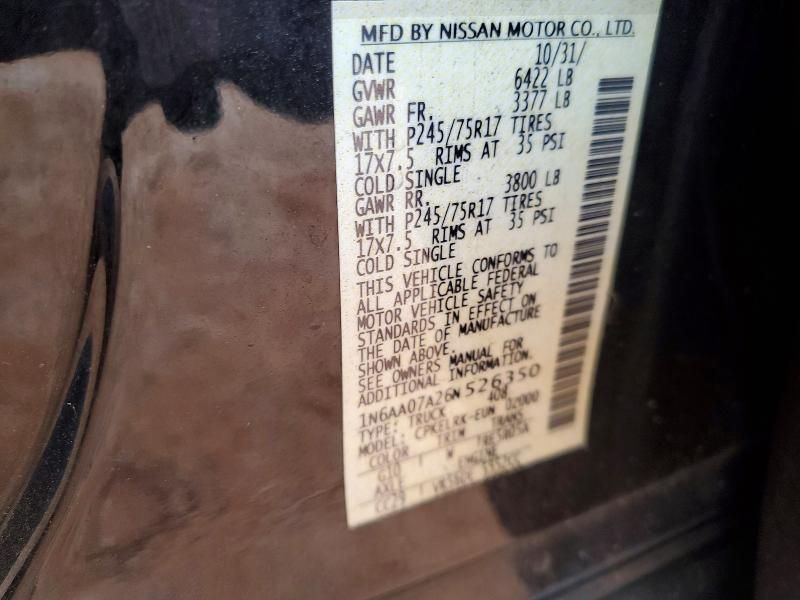 2006 Nissan Titan XE