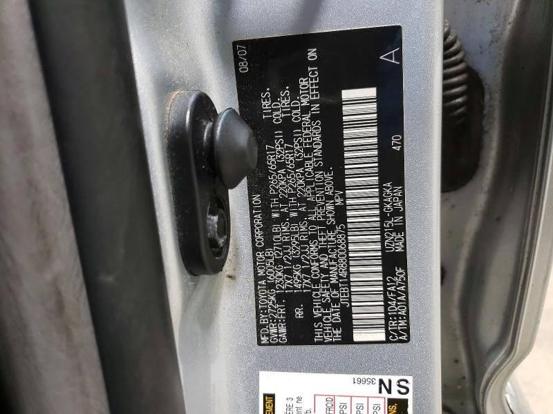 2008 Toyota 4runner SR5