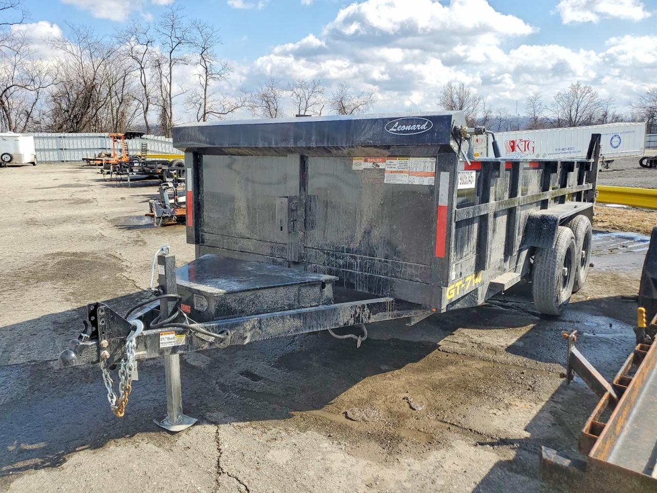 2025 Chubbs Inc 2025 Chubbs Steel GT-714 Dump Trailer