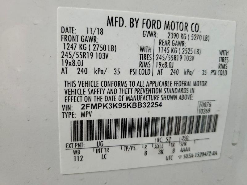 2019 Ford Edge Titanium