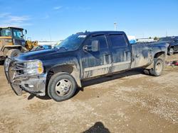 Salvage trucks for sale at Bismarck, ND auction: 2012 Chevrolet Silverado K3500 LTZ