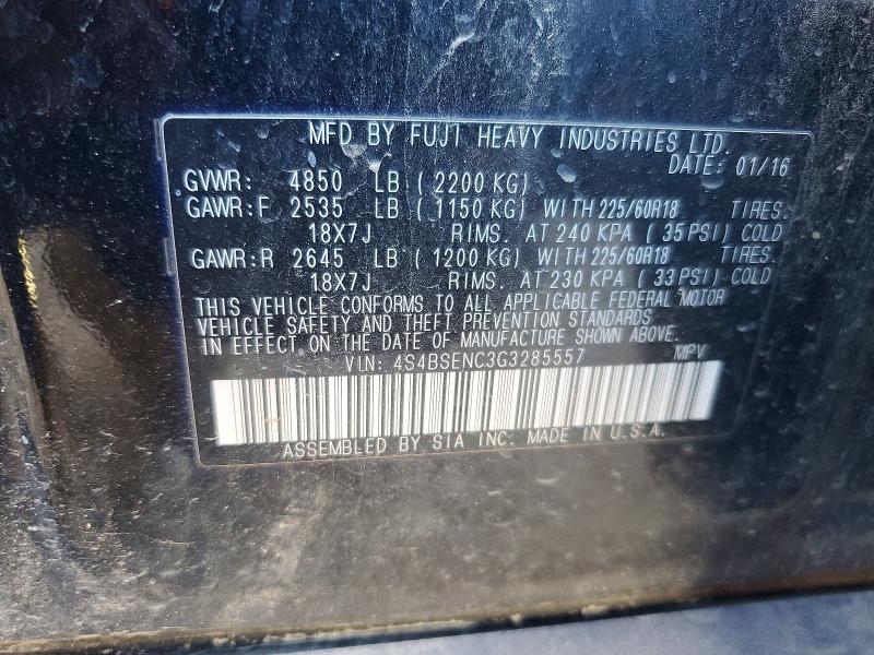 2016 Subaru Outback 3.6r Limited